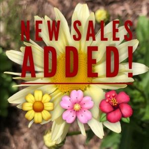 New sales!